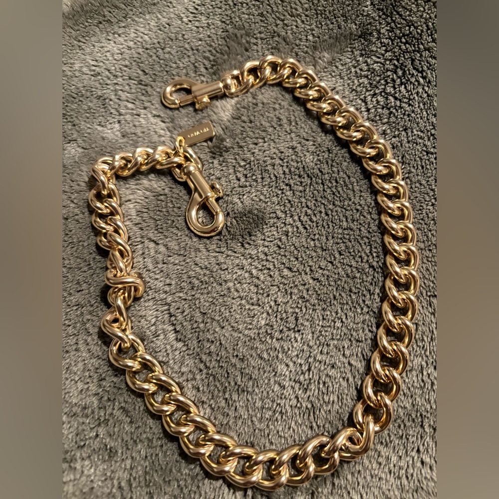 Coach Chunky Chain Shoulder Strap